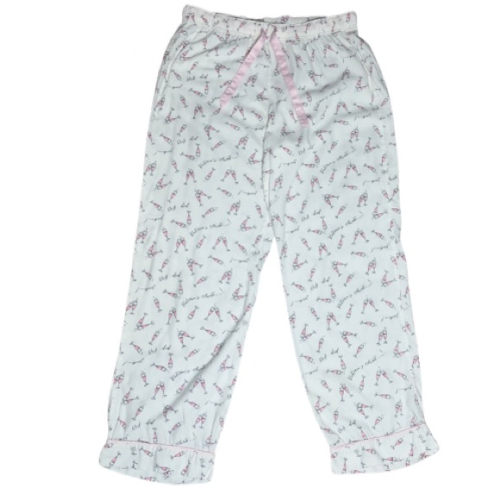 Victoria’s Secret Pink Champagne Print Pajama Set - Size M - Picture 5 of 7